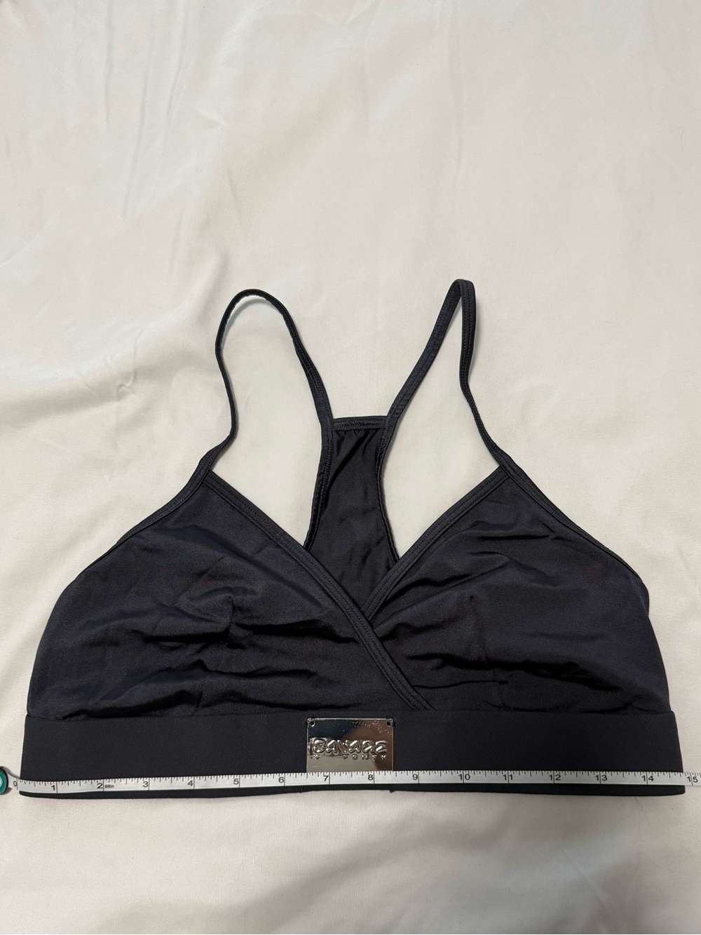 Savage X Fenty Blue Racerback Wrap Bralette